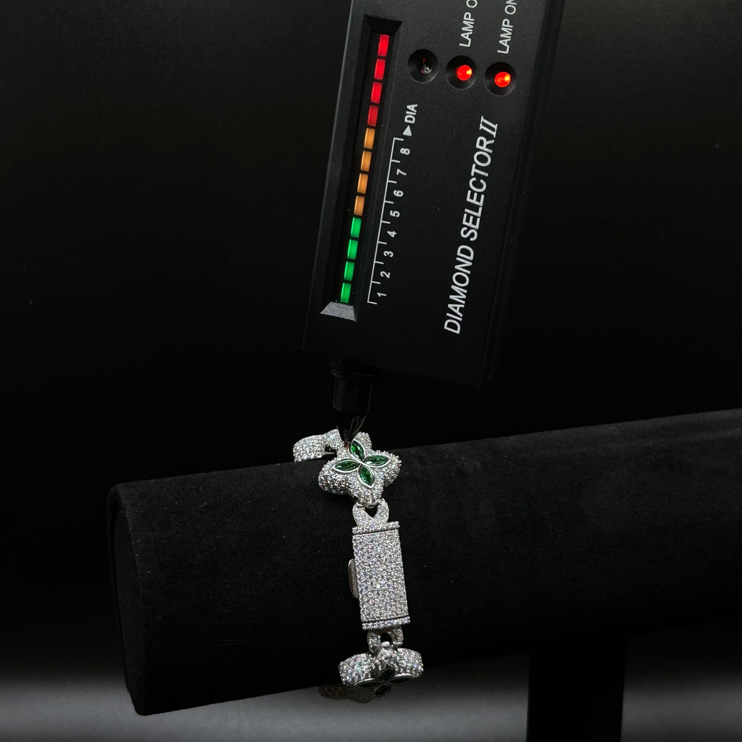 Iced Out Clover Bracelet