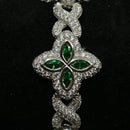 Iced Out Clover Bracelet