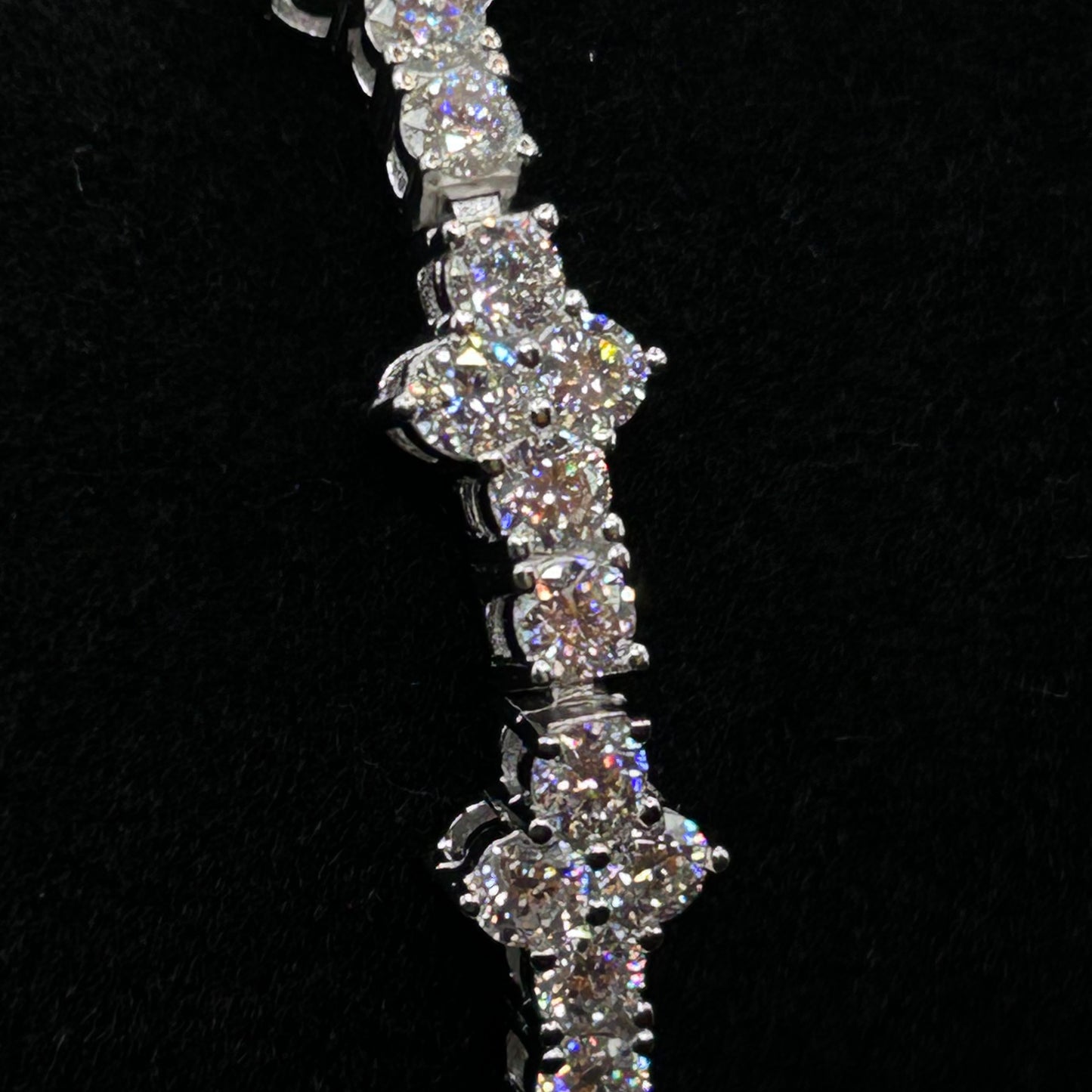 Iced Out Honeycomb Bracelet