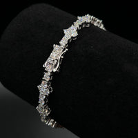 Iced Out Honeycomb Bracelet