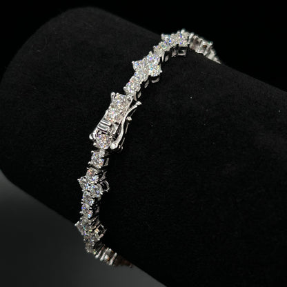 Iced Out Honeycomb Bracelet