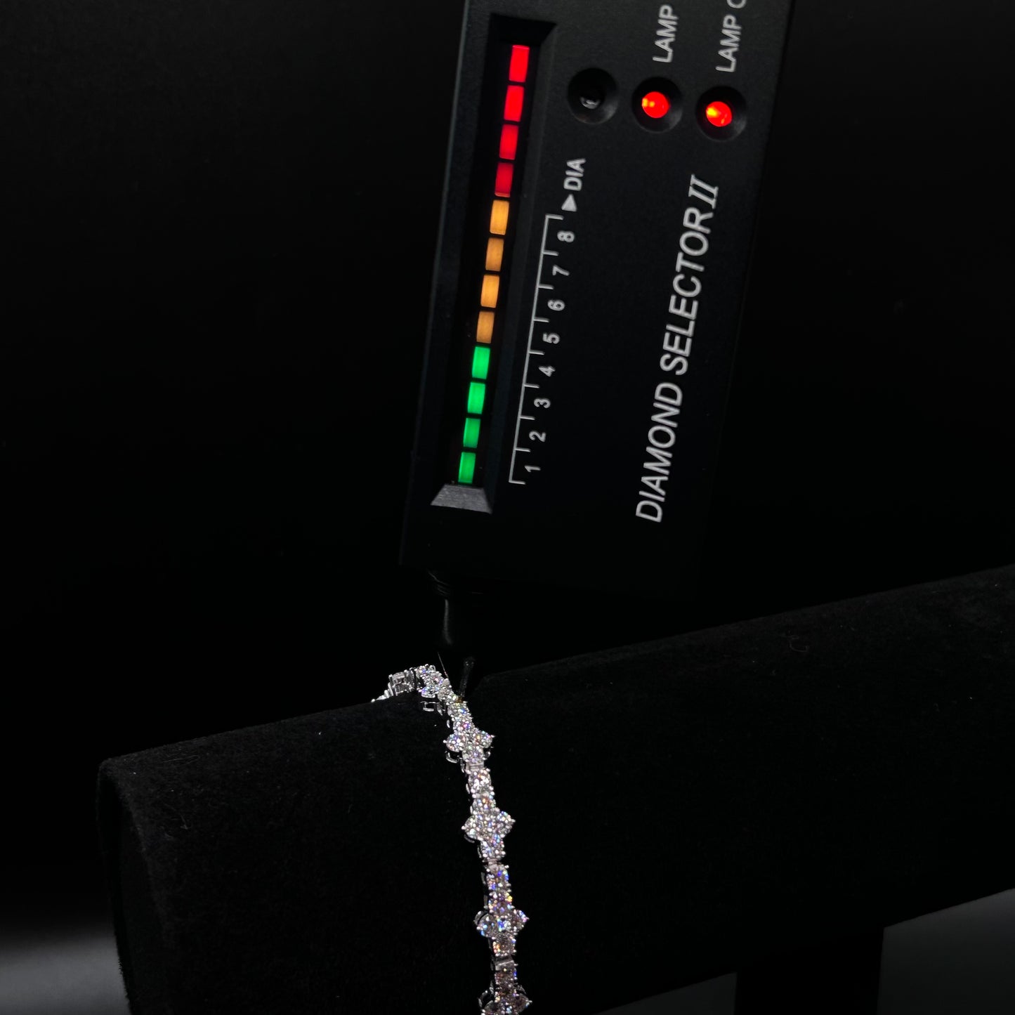 Iced Out Honeycomb Bracelet