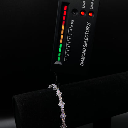 Iced Out Honeycomb Bracelet