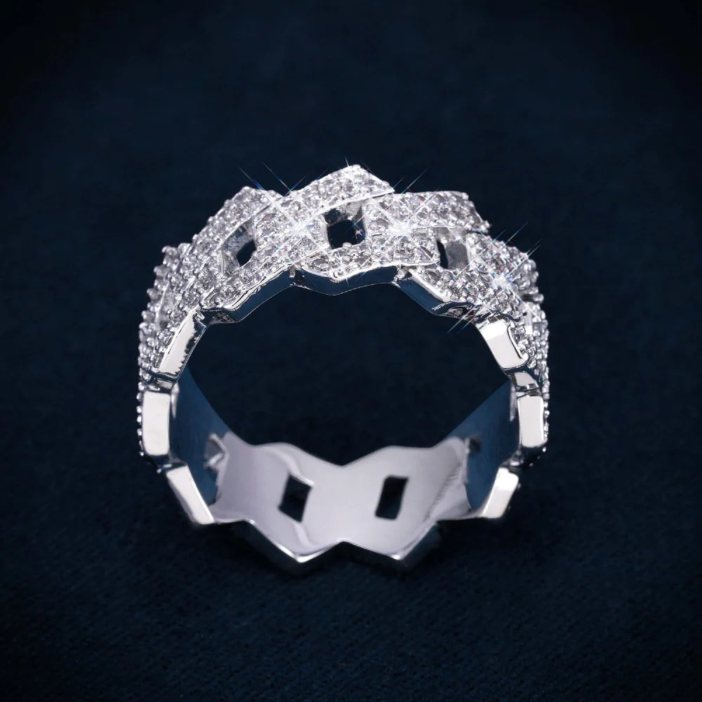 VVS Cuban Link Ring