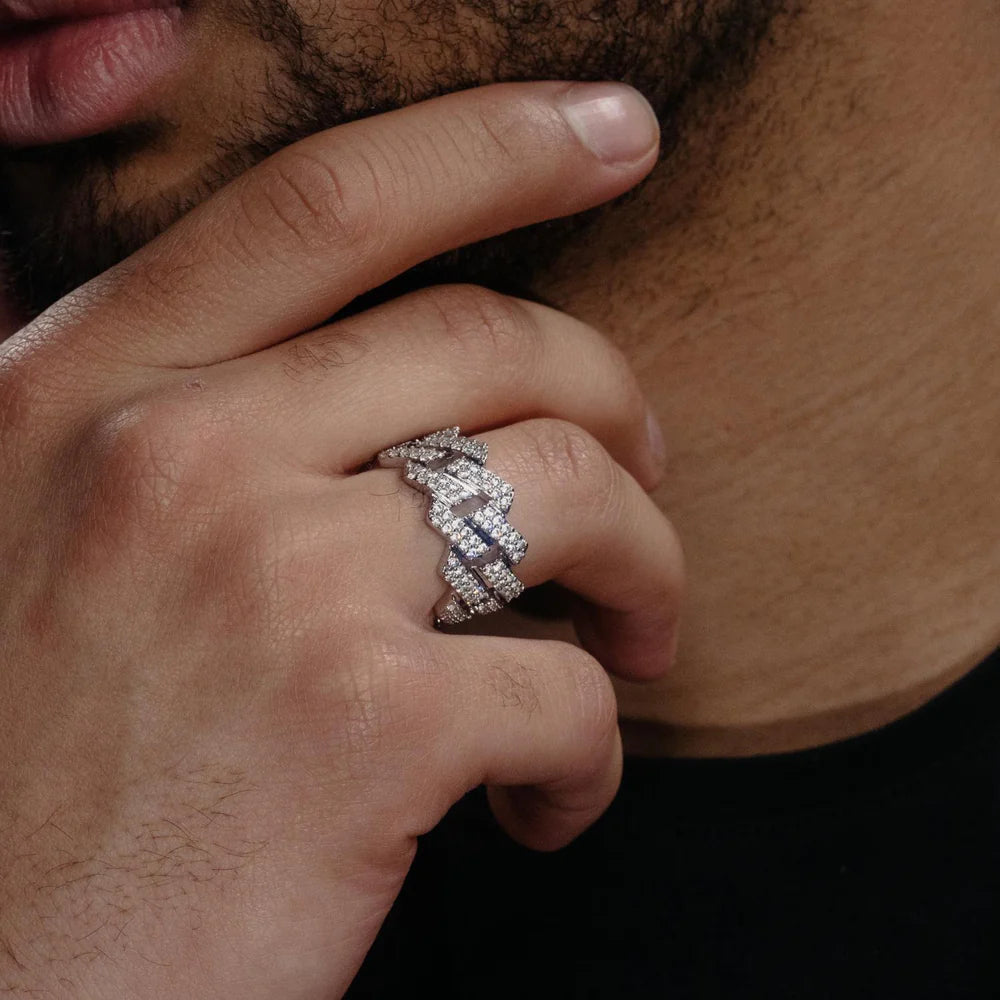 VVS Cuban Link Ring