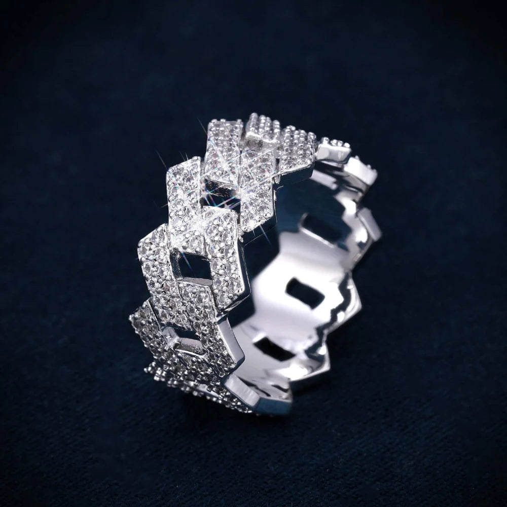 VVS Cuban Link Ring