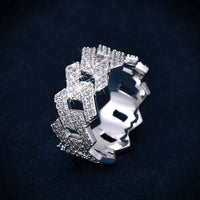VVS Cuban Link Ring