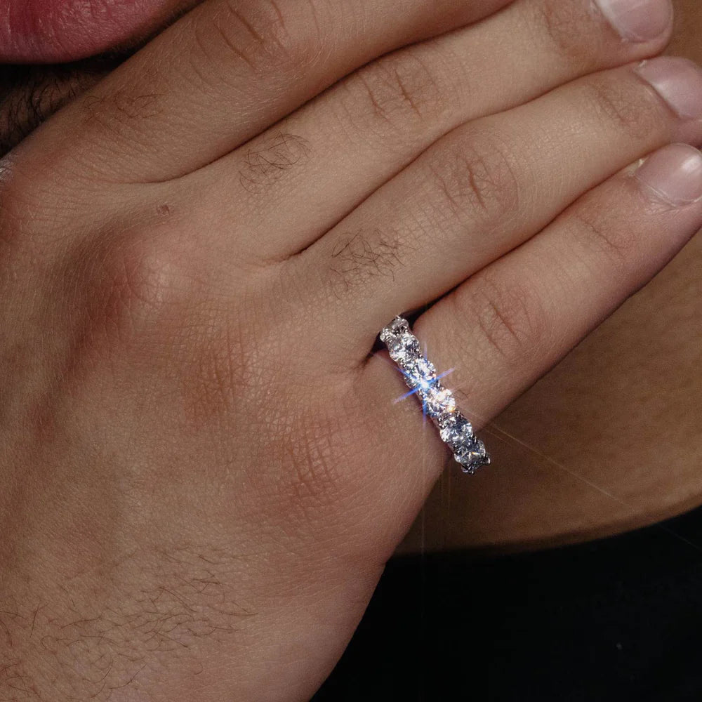 Iced Out 5MM VVS Tennis Ring