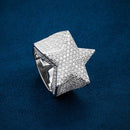 Iced Out Star Ring